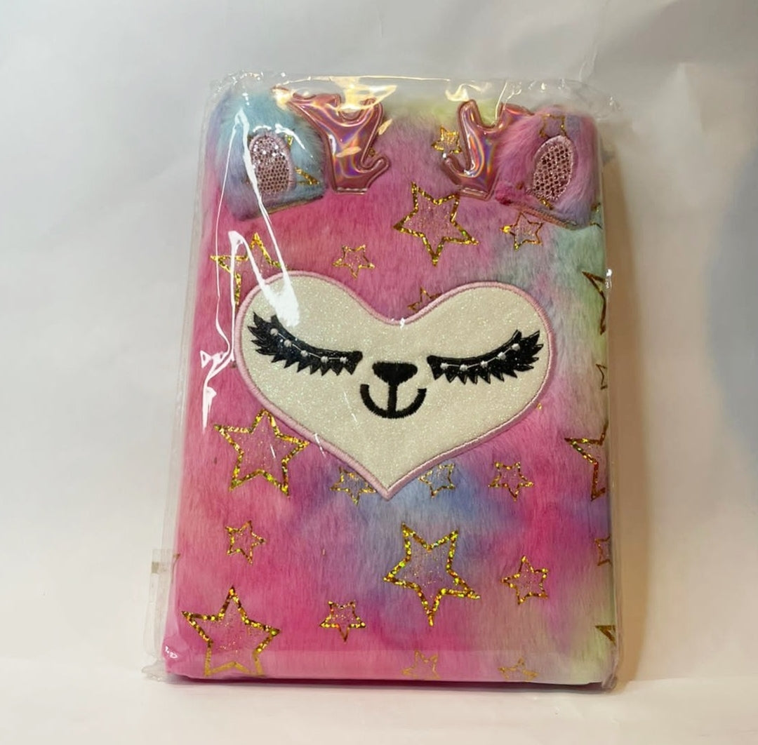 Aesthetic Dreamy Gradient Plush Notebook!