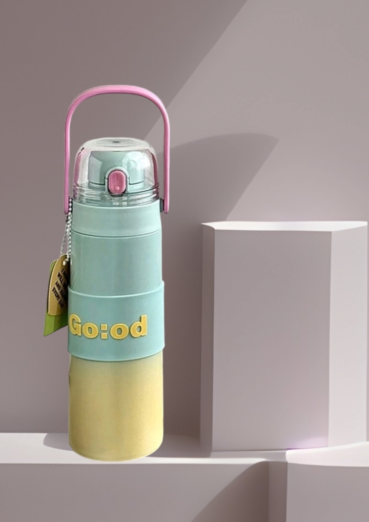 New Simple & Spacious Stainless Steel Portable Sports Mug!
