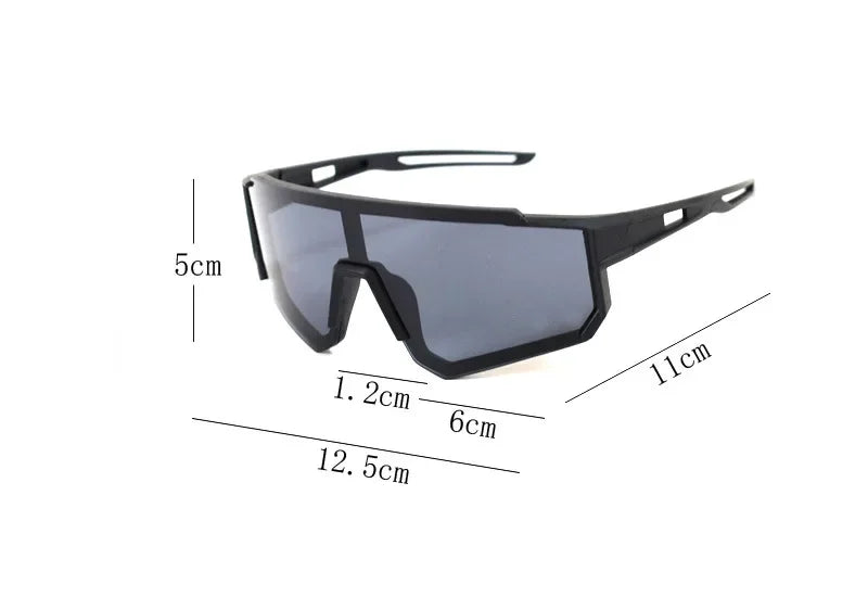 Trendy Boys' Sunglasses - Colorful Lenses ā Ideal for Outdoor Adventures and Cycling!