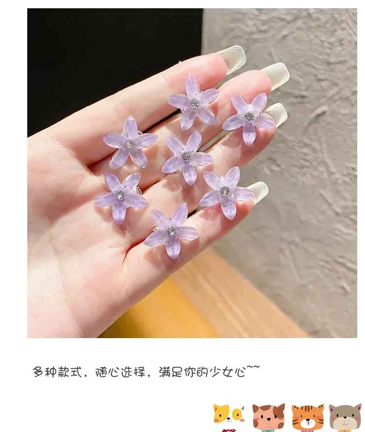 Cute Little Flower Mini Hairpin for Girls Sweet!