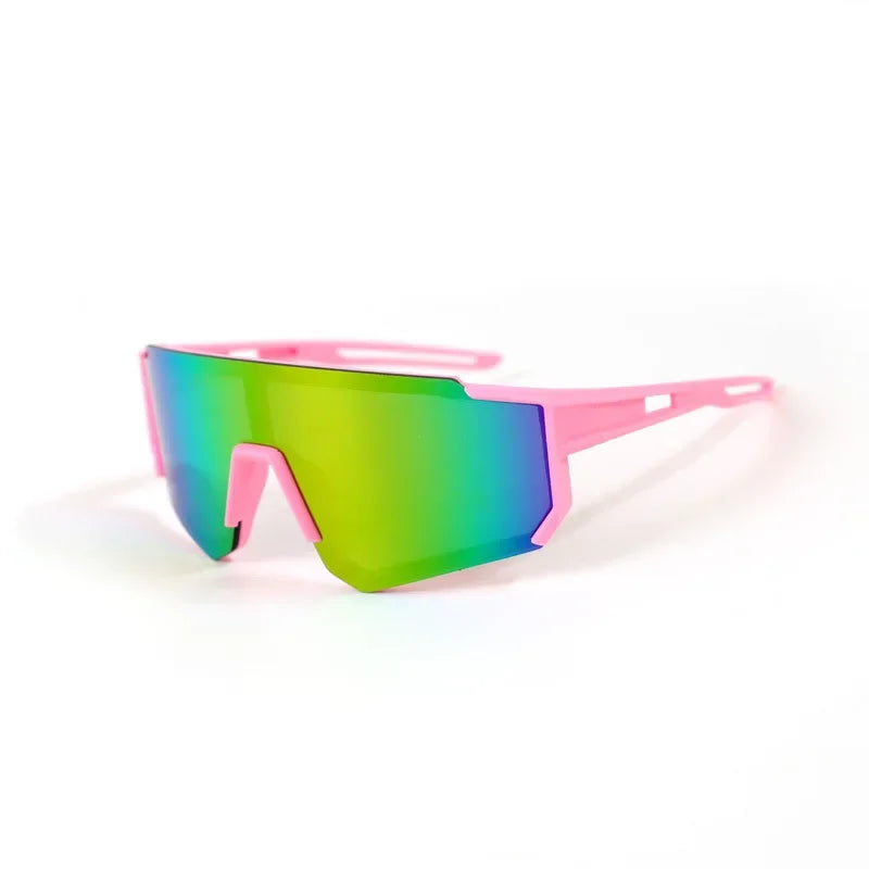 Trendy Boys' Sunglasses - Colorful Lenses ā Ideal for Outdoor Adventures and Cycling!