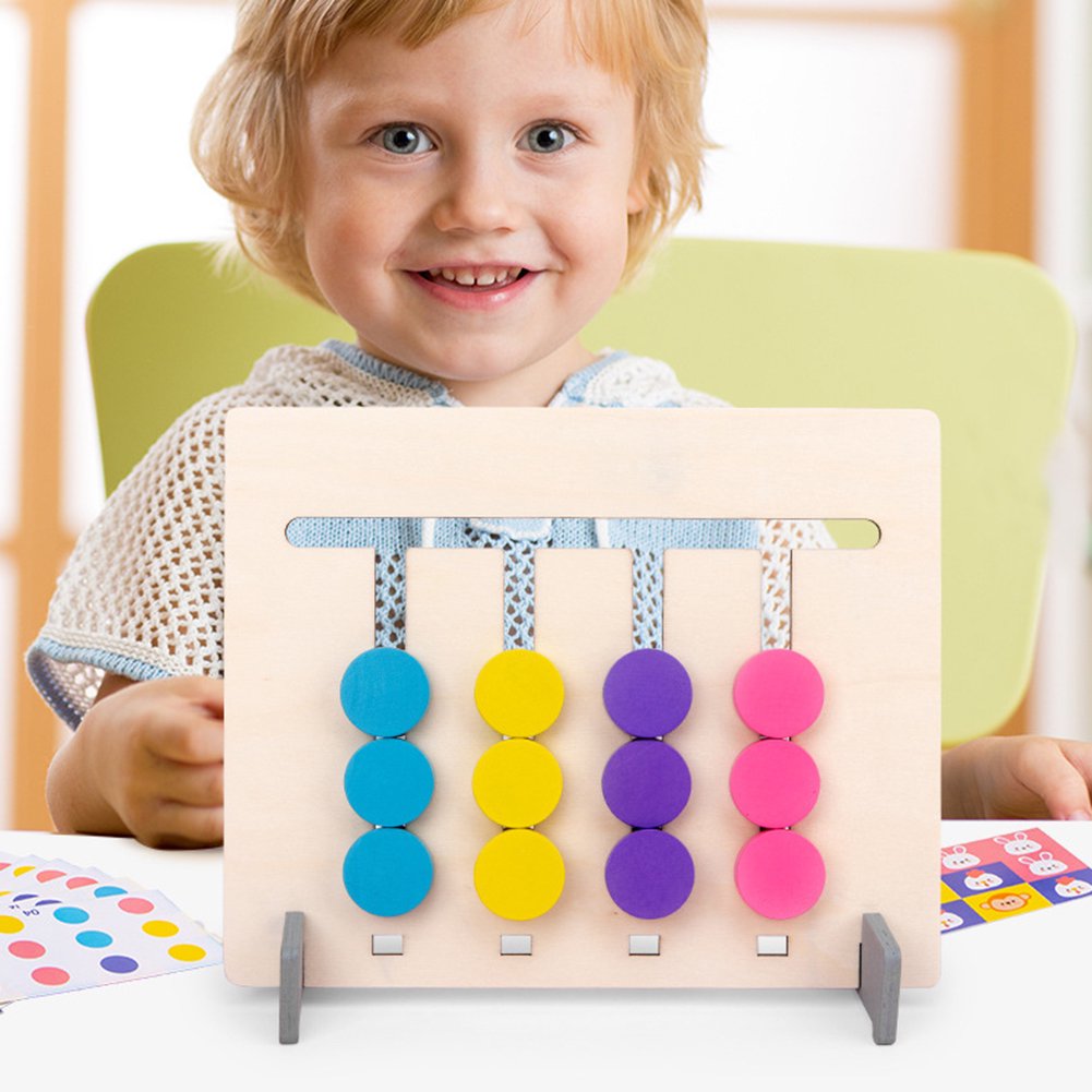 Wooden Educational Toy for Youngsters - Logic & Memory Training!