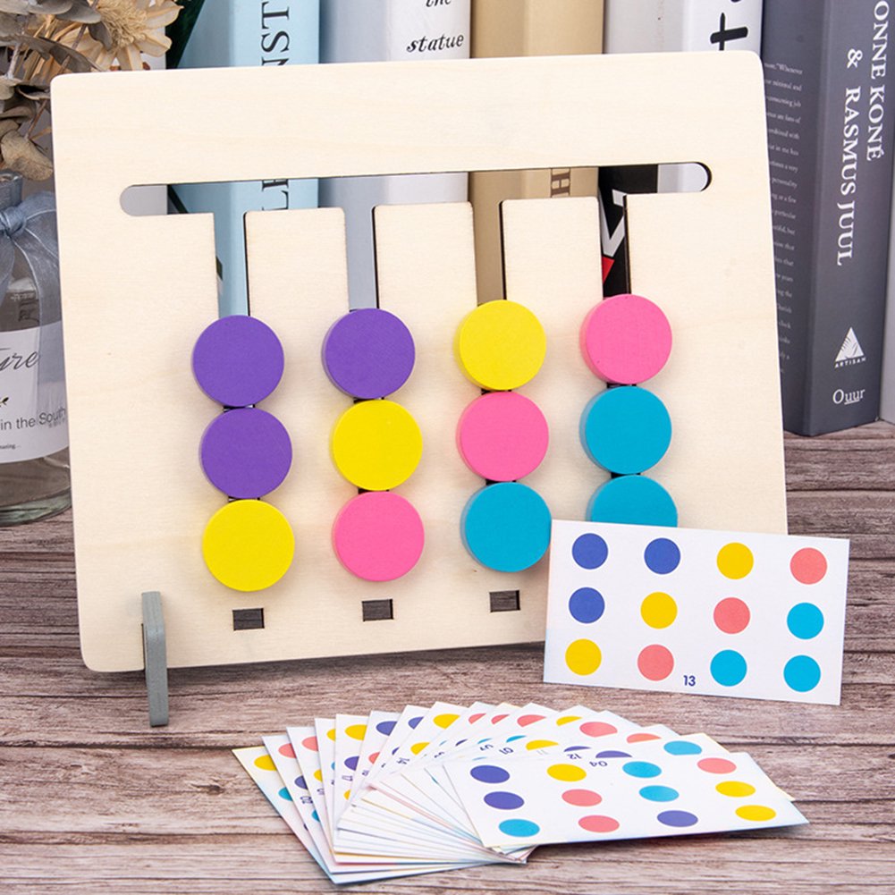 Wooden Educational Toy for Youngsters - Logic & Memory Training!