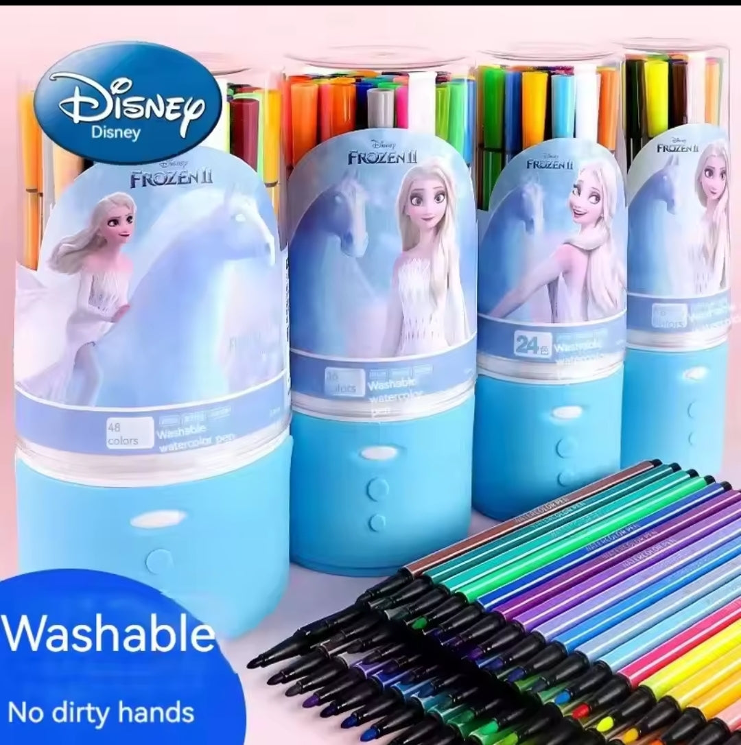 24pcs Disney Frozen Washable Watercolour Marker