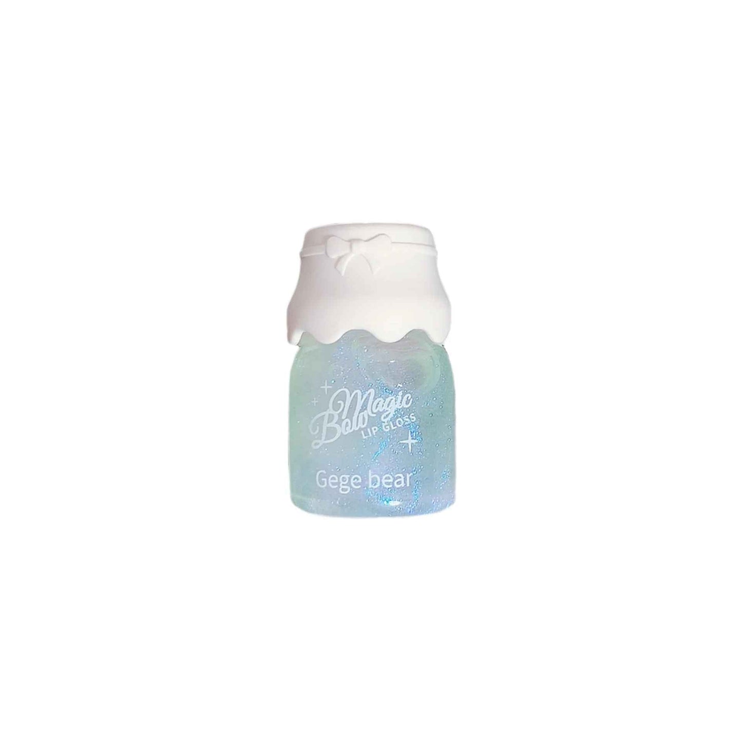 Cute Milk Jar Lip gloss Colorless Glitter Long Lasting Moisturizing Lips